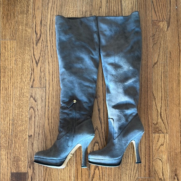 Prada Shoes - Good condition! Suede tall boots